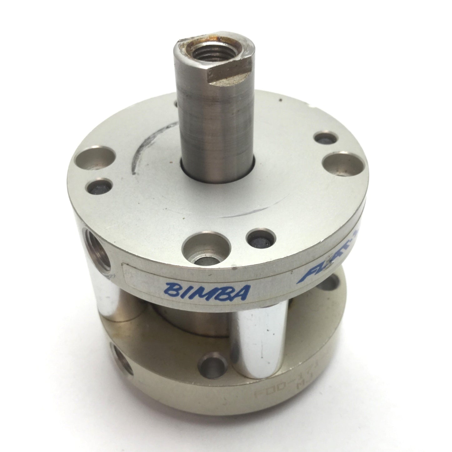Used Bimba FOD-171-G Flat-1 Pneumatic Cylinder, Bore 1.5", Stroke 1", Ports 1/8" NPT