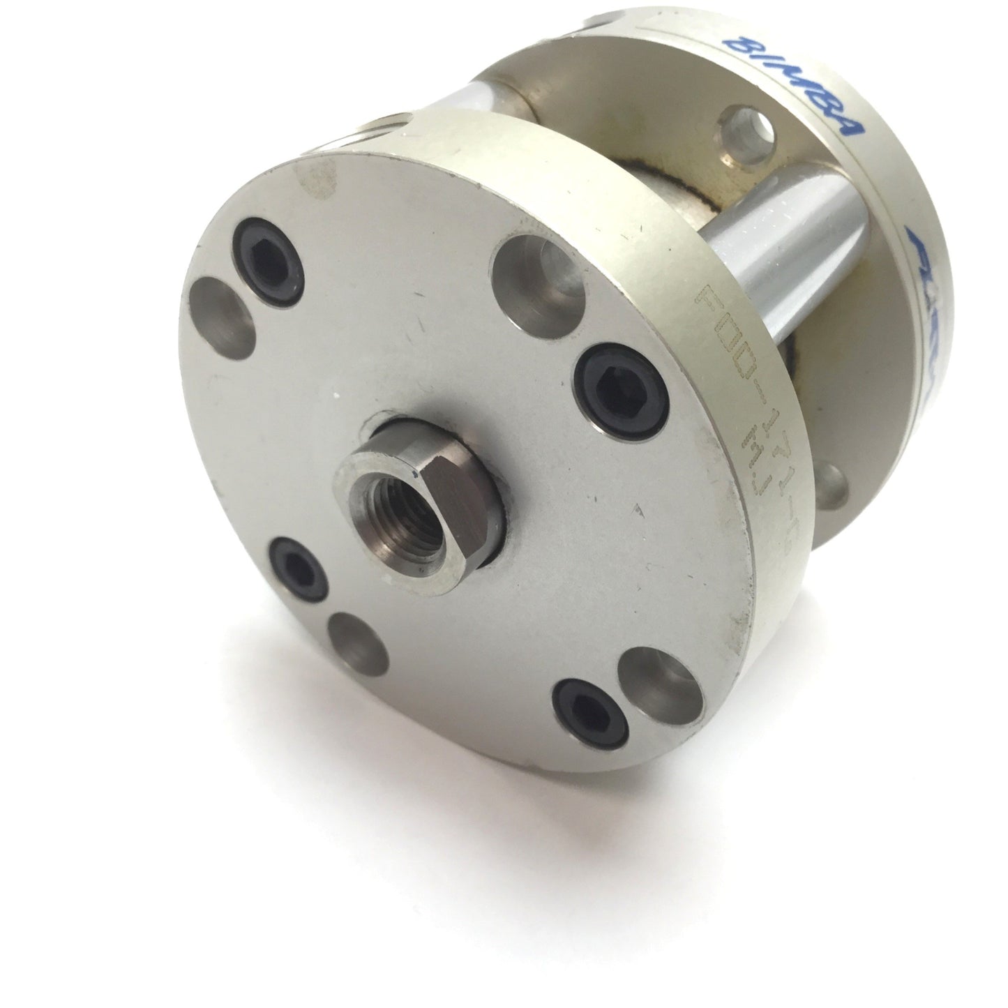 Used Bimba FOD-171-G Flat-1 Pneumatic Cylinder, Bore 1.5", Stroke 1", Ports 1/8" NPT