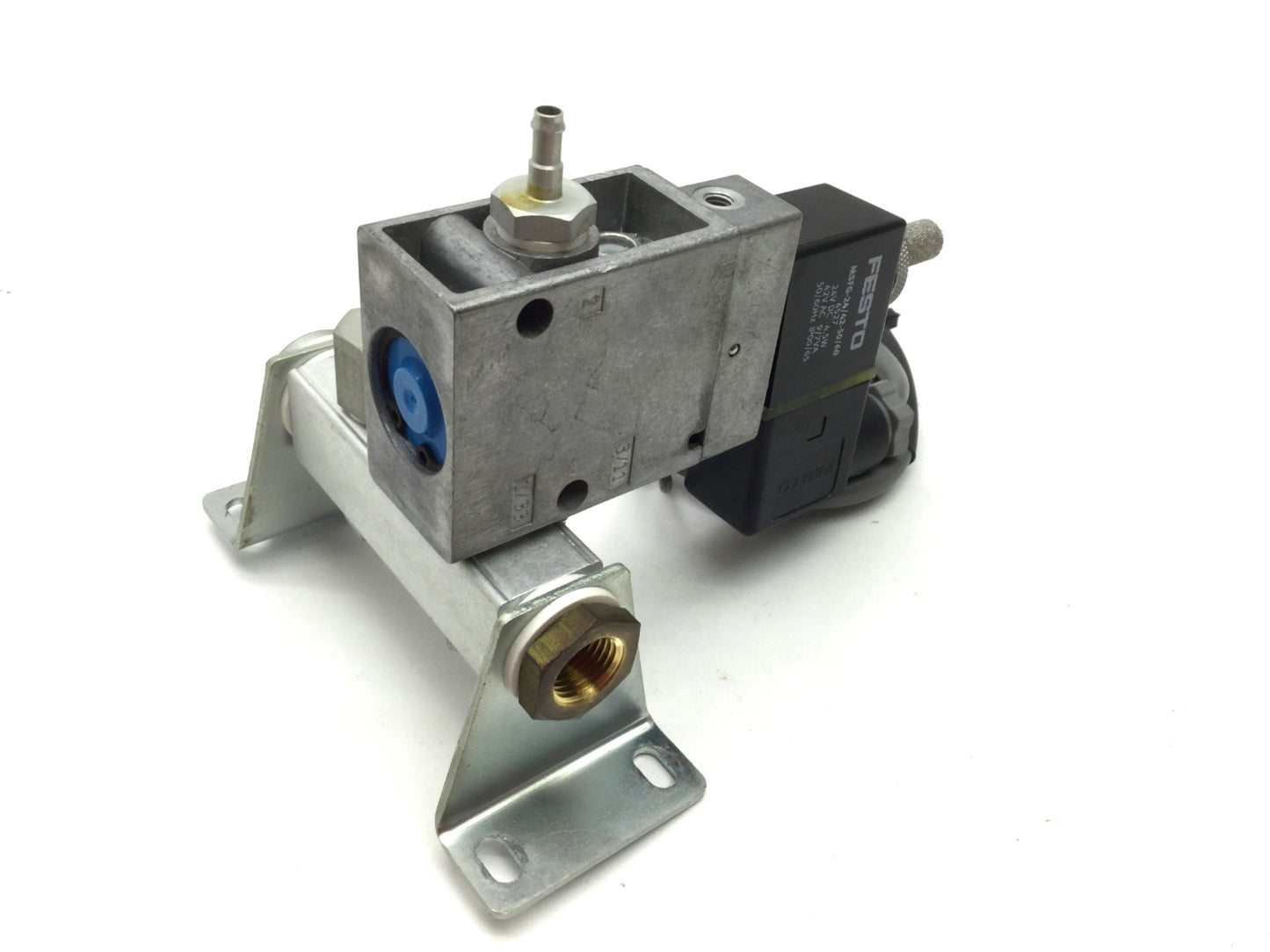 Used Festo MFH-3-1/8-S MSFG-24 Pneumatic Solenoid Valve 2-Pos 3-Way G1/8 DC24V