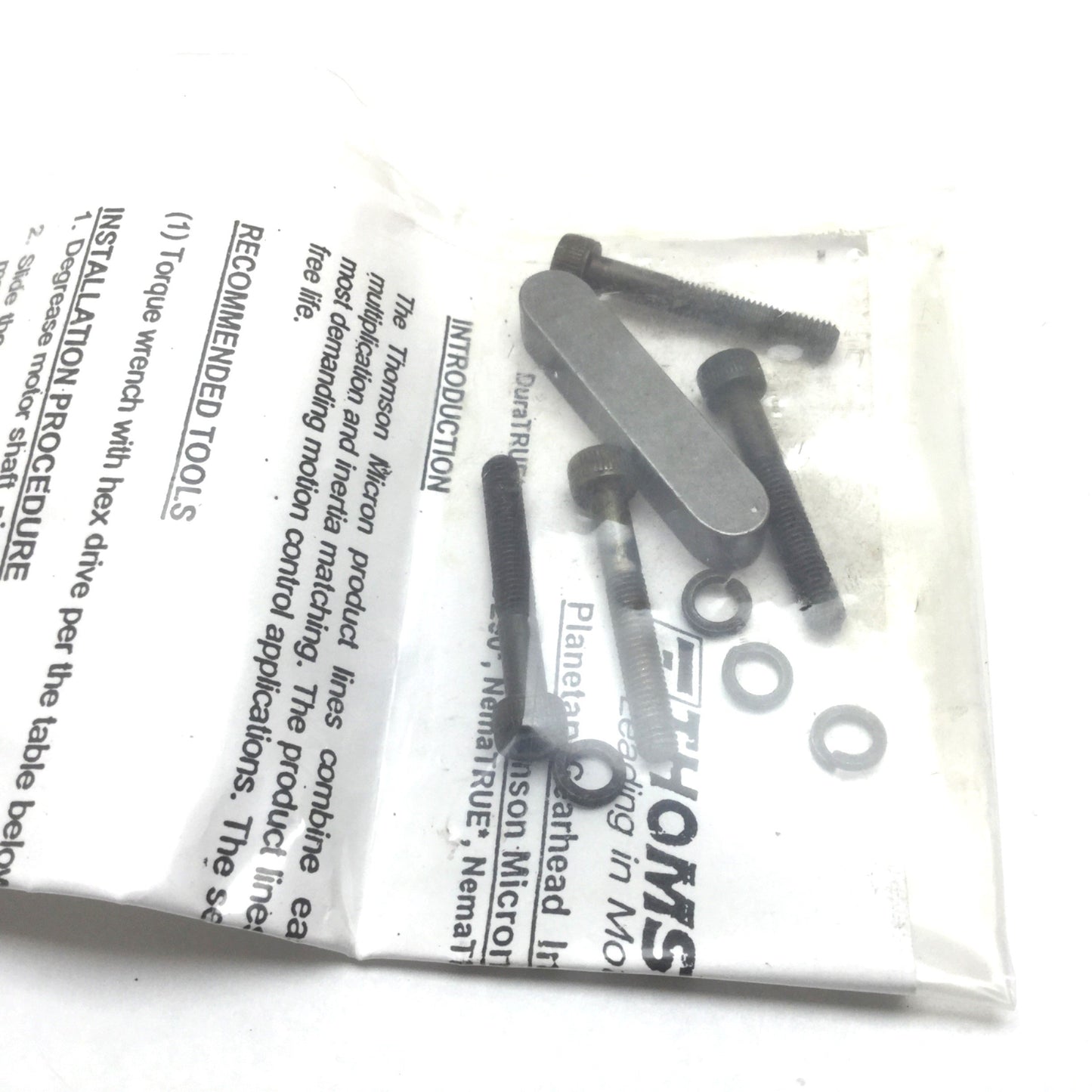 Used Thomson XUT010-010 UltraTRUE Planetary Gearhead, Ratio: 10:1, Flange: 100x100mm