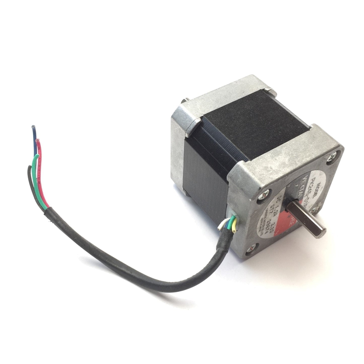 Used Oriental Motor Vexta PK245-01BA Stepping Motor 2-Phase 1.2A NEMA 17, *Cut Wires*