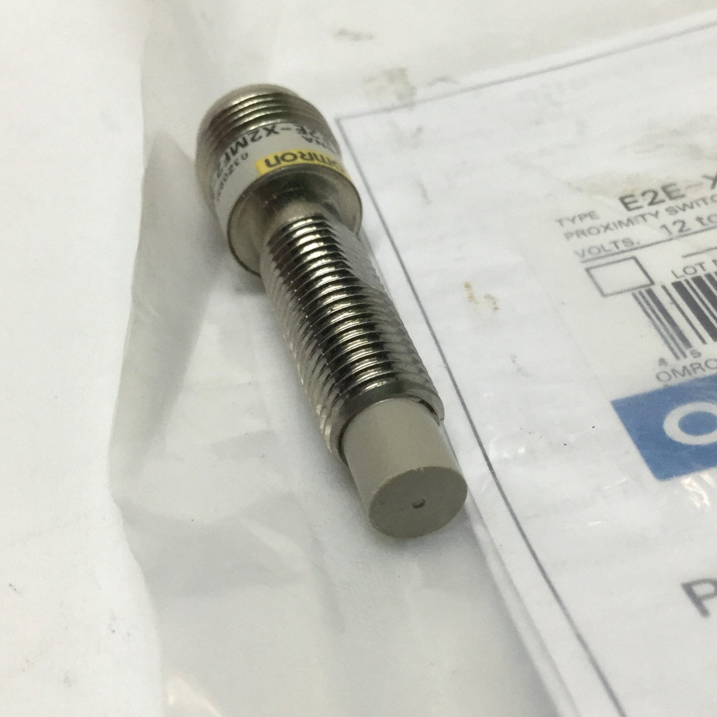 New Other Omron E2E-X2MF2-M1 Inductive Proximity Sensor Switch 2mm Range, PNP NC, 12-24VDC