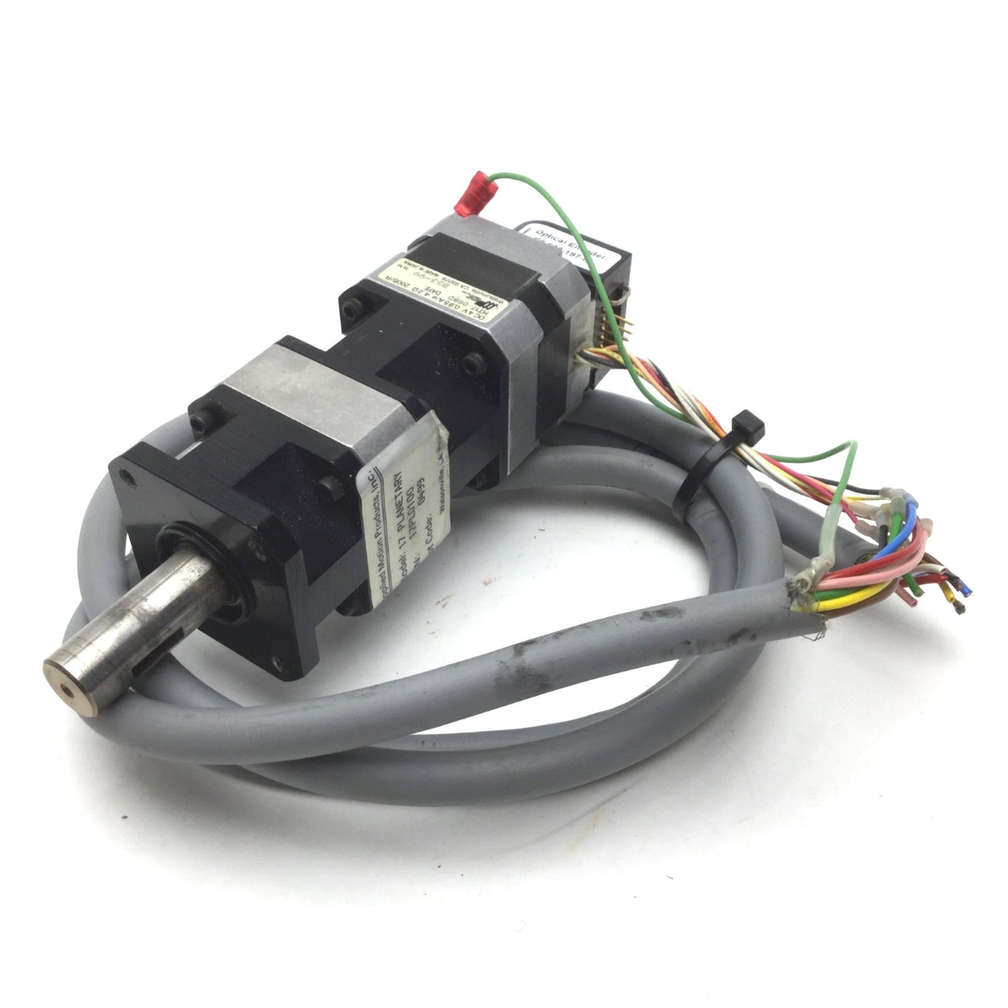 Used Applied Motion 17PL0100 Planetary Gearhead HT17-068D Motor E2-500-197-IH Encoder