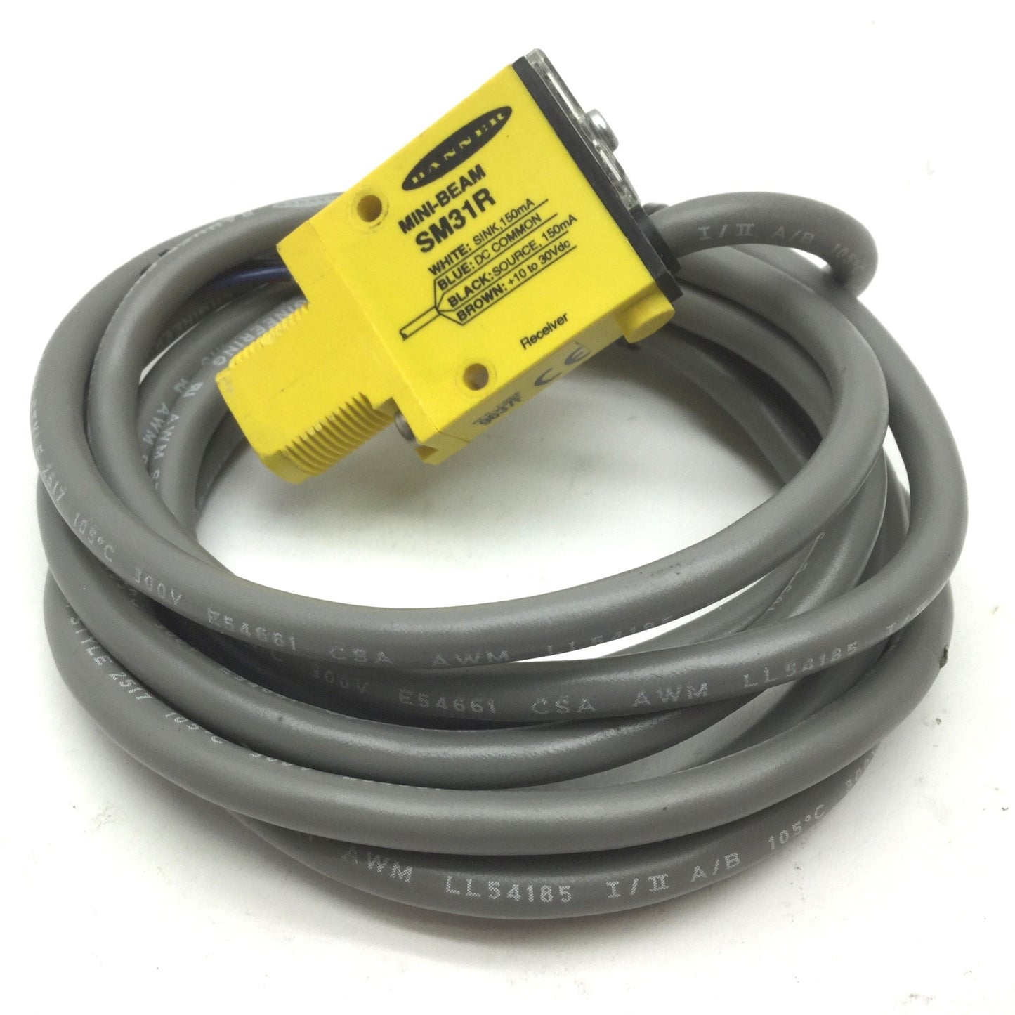Used Banner SM31R Mini-Beam Photoelectric Sensors, Voltage: 10-30VDC