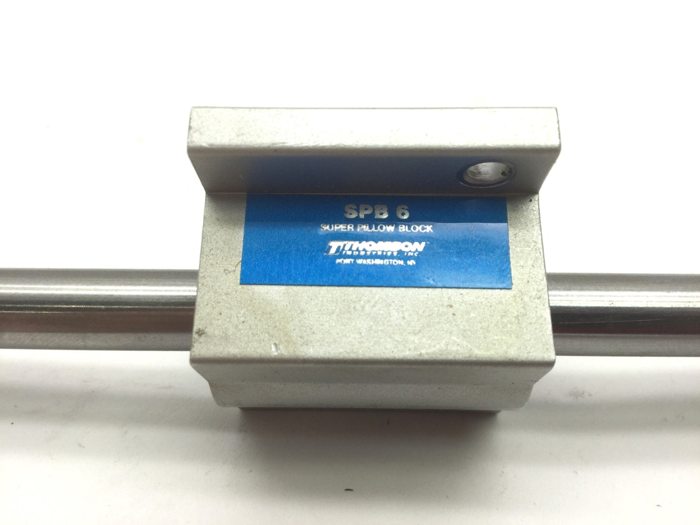 Used Thomson SPB 6 Super Pillow Block Rod: 19-1/4" x 3/8" Travel: 16-3/4"