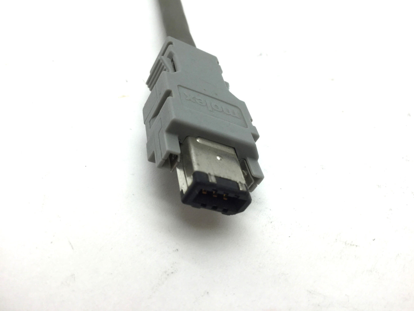 Used Omron 10410-00502 Power Supply Fire Wire 1394 Cable L: 0.27M, Latched