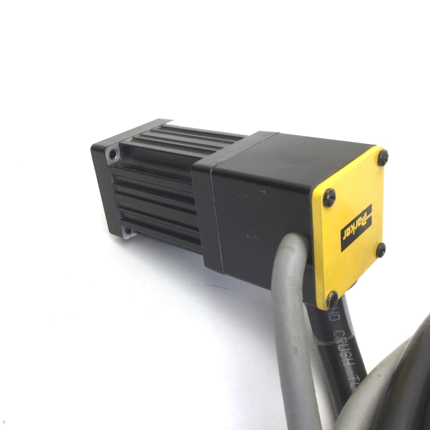Used Parker CM161AE-00611 Compumotor Servo Motor 170V, 2.1A, 1/4" Shaft, w/Cables