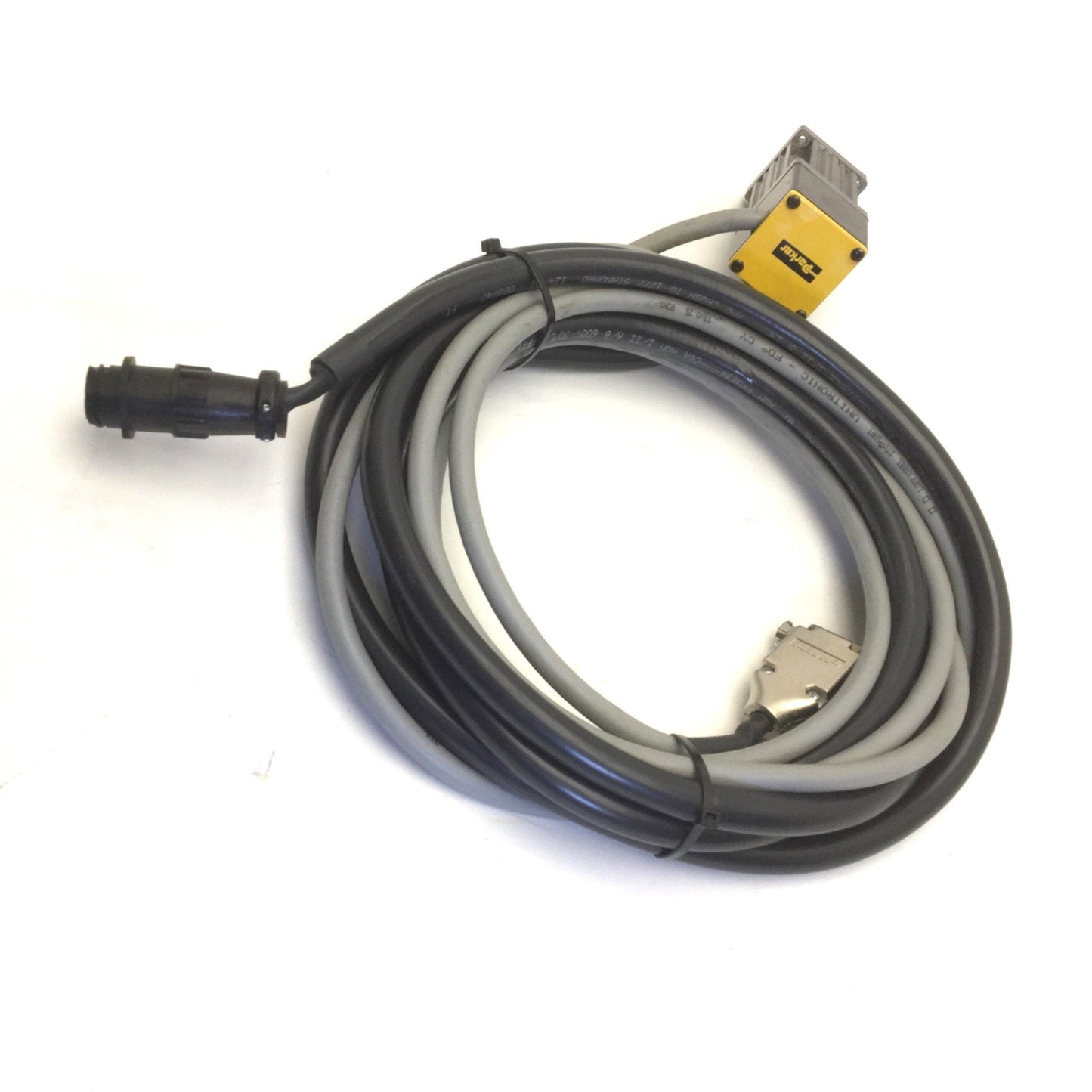 Used Parker CM161AE-00611 Compumotor Servo Motor 170V, 2.1A, 1/4" Shaft, w/Cables