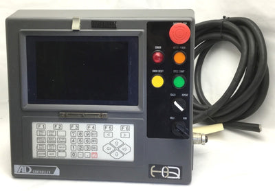 Used Kawasaki AD Controller Operator Panel w/Cable 9" Screen, 3.5" FDD For A50F/JS-5