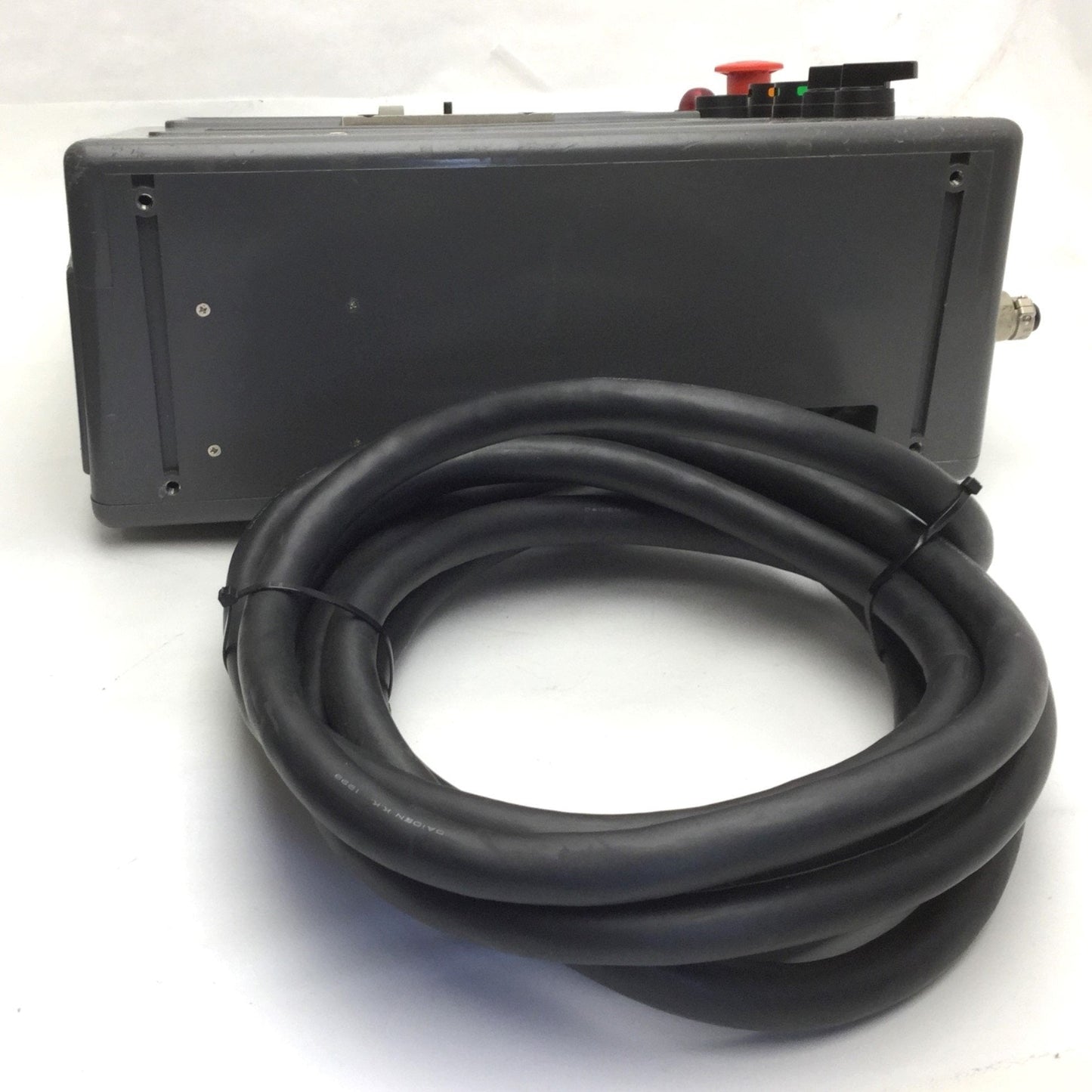Used Kawasaki AD Controller Operator Panel w/Cable 9" Screen, 3.5" FDD For A50F/JS-5