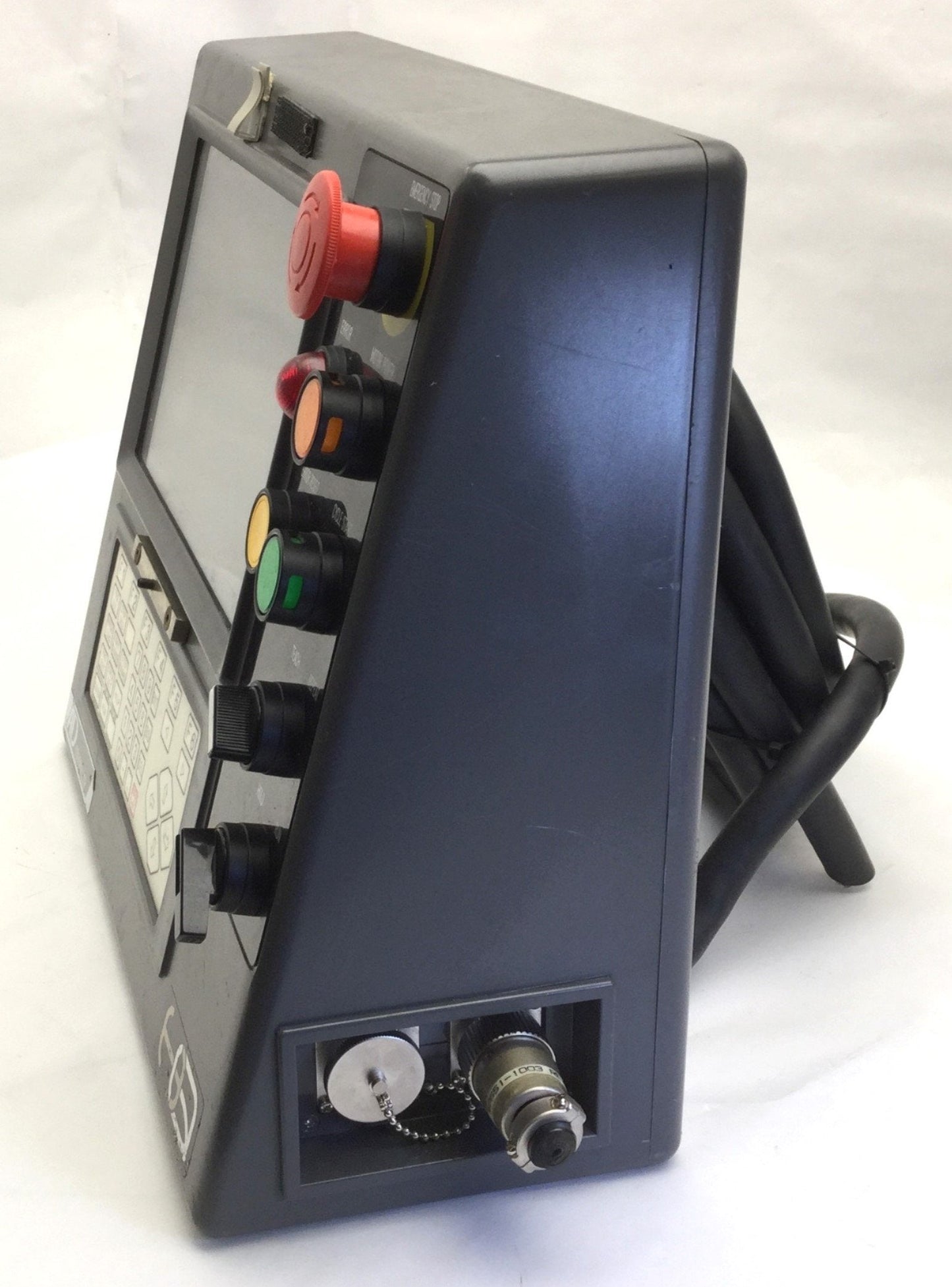 Used Kawasaki AD Controller Operator Panel w/Cable 9" Screen, 3.5" FDD For A50F/JS-5