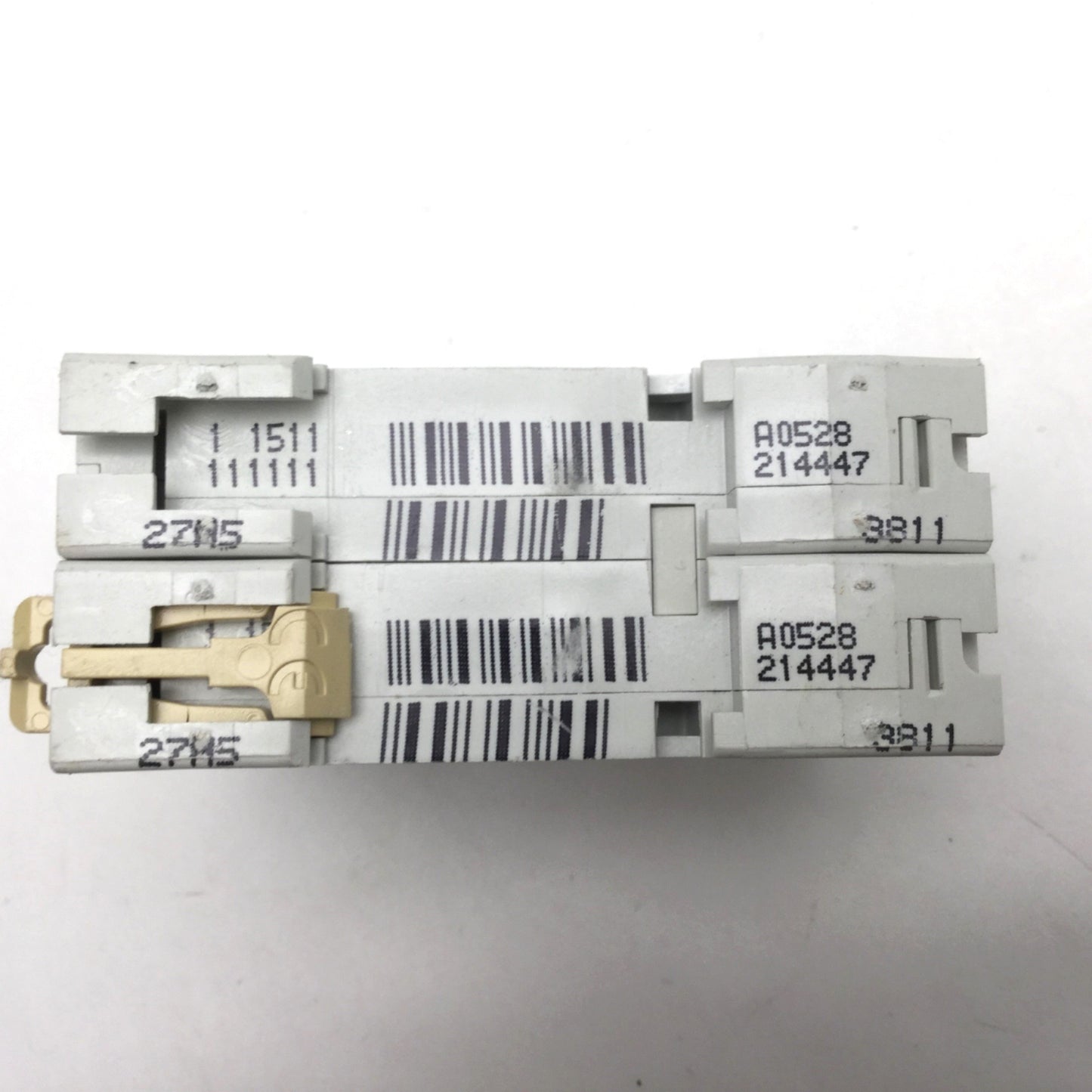Used Lot of 3 Merlin Gerin Multi9 C60 Circuit Breakers, 2-Pole, C-Curve, Rating: 6A
