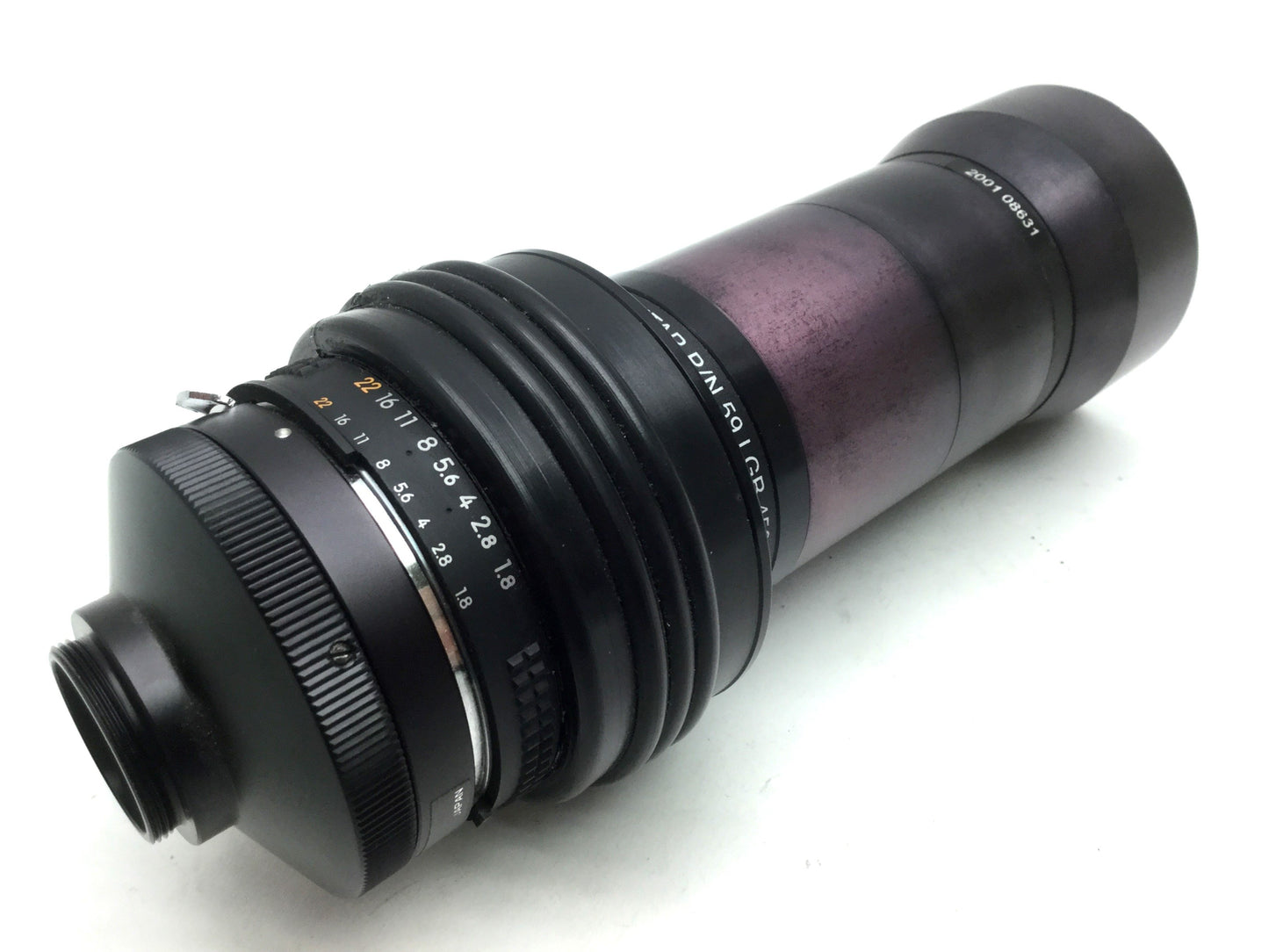 Used Melles Griot 59 LGR 614 Invarigon Nikkor 50mm 1:1.8D Lens 59 LGB 450 Invaritar