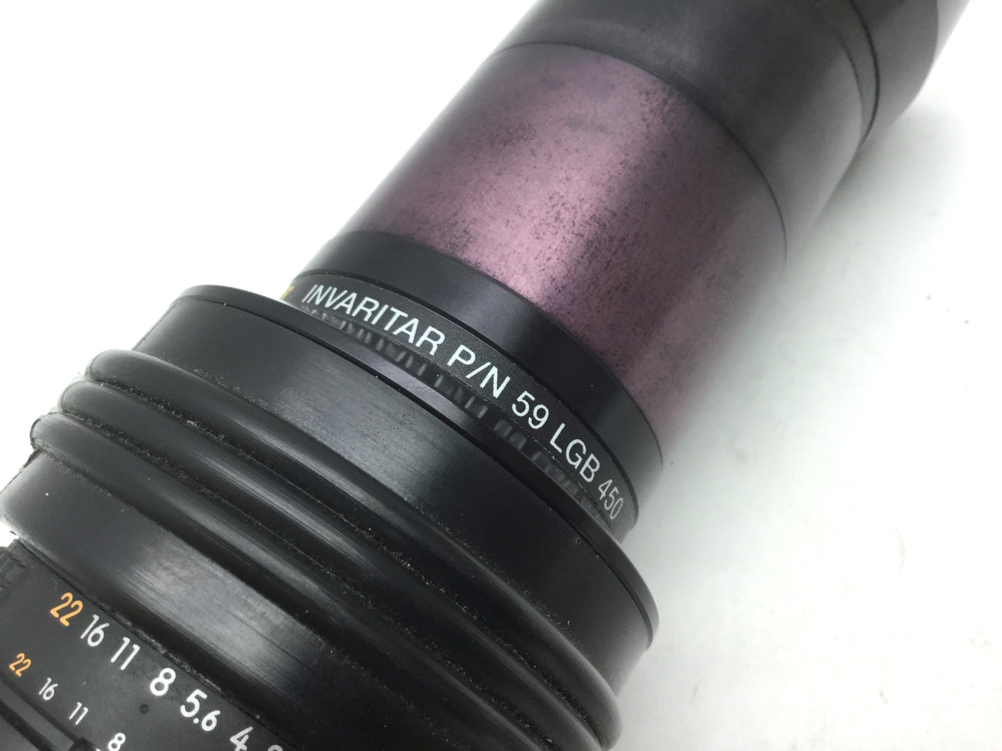 Used Melles Griot 59 LGR 614 Invarigon Nikkor 50mm 1:1.8D Lens 59 LGB 450 Invaritar