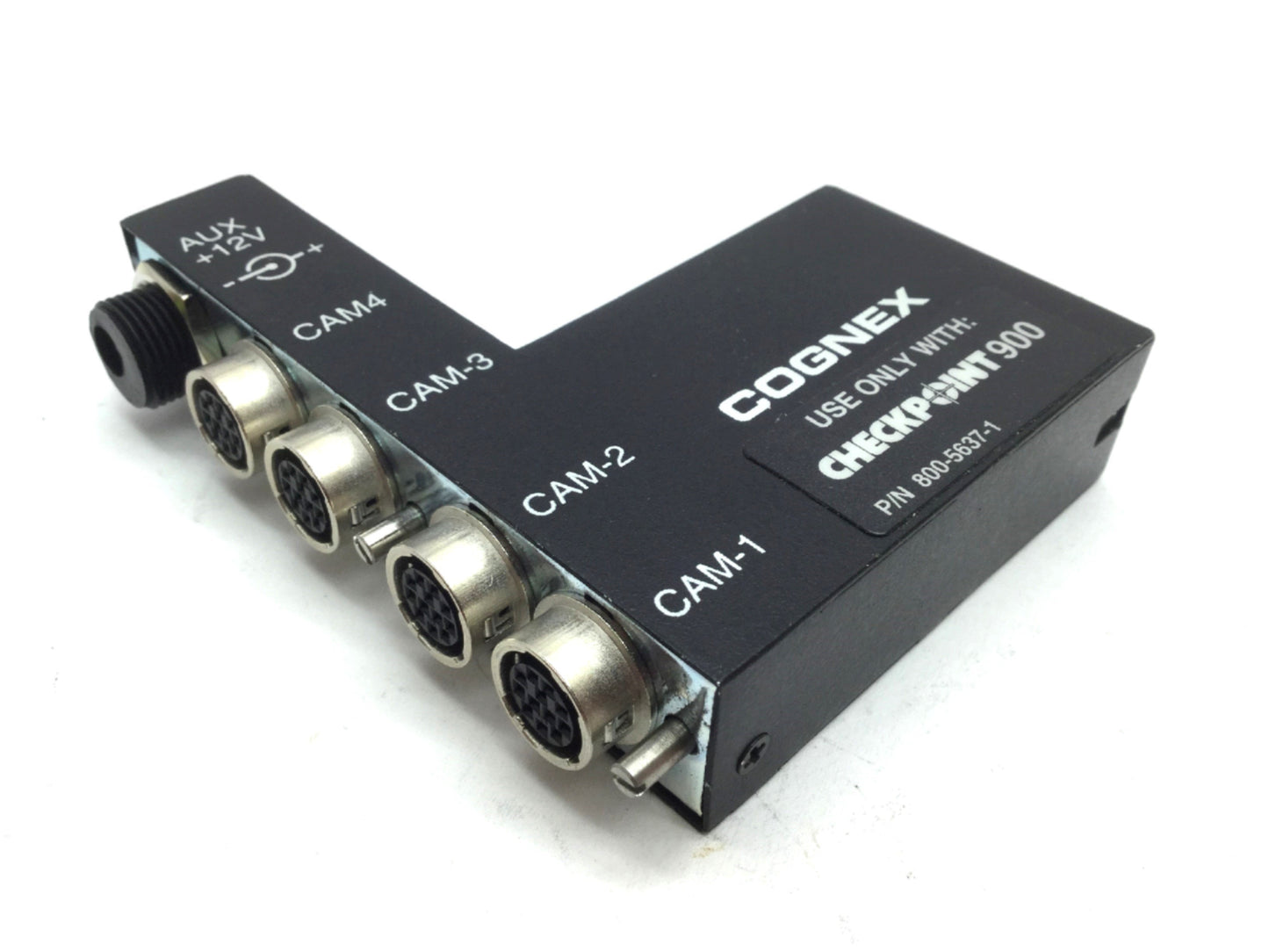 Used Cognex 800-5637-1 Camera Breakout Box, Goes to Checkpoint 900