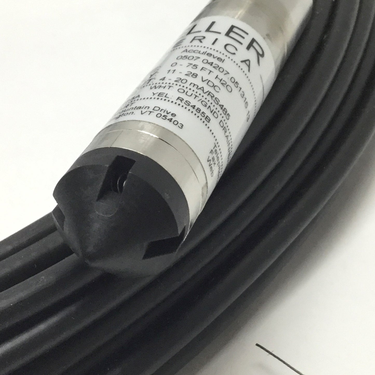 New Keller 0507.04207.051316.13 Submersible Level Sensor Transmitter 75ft H2O 4-20mA