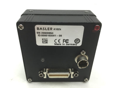 Used Basler A102K Machine Vision Camera Sony ICX285 CCD 2/3 C-Mount 12V DC 1392x1040