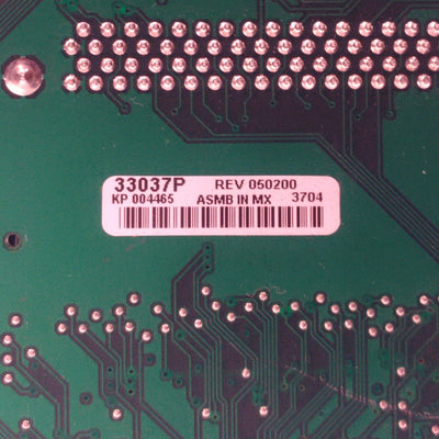 Used Zebra 33037P Rev 050200 PCMCIA/Compact Flash Board, For 170XiIII+ Printer