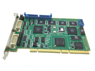Used Bitflow R64C-3.4-1581-D Frame Grabber Card, PCI-X, 2x Camera Link