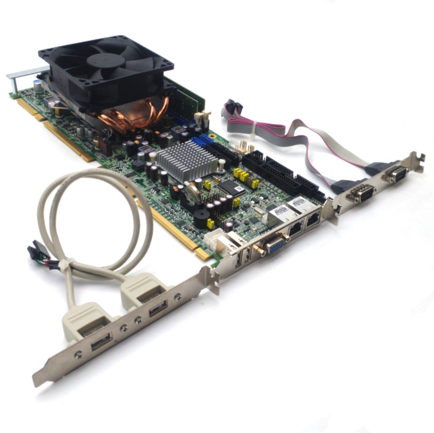 Used Axiomtek SHB106/108 Single Board Computer 4GB RAM Intel i7-2600 3.4GHz w/ I/O