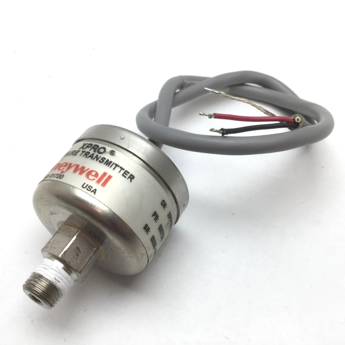 Used Honeywell 9307205 XPRO Pressure Transmitter Sensor, Range: 0-200psi, 1/8" NPT