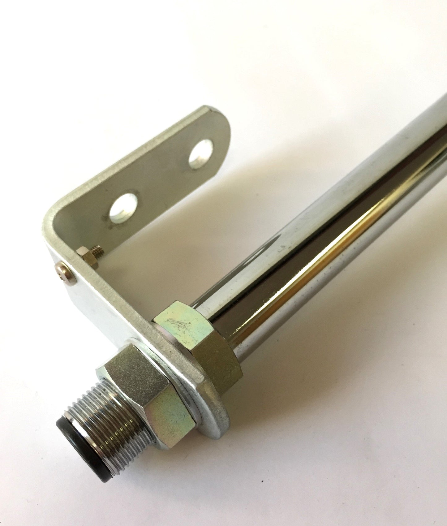 Used PATLITE LU7-02FB Stack Light Tower Base, 70mm Diameter, w/Mounting Pole, 24VDC