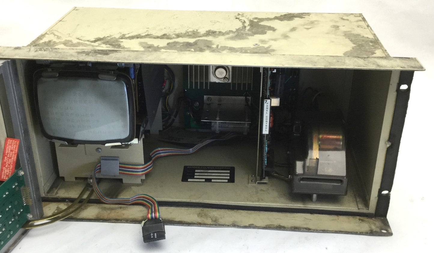 Used Barber Colman A11957 Maco VB Operator Interface Panel, 120V, 50/60Hz