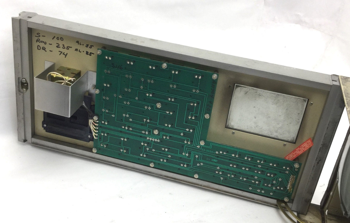 Used Barber Colman A11957 Maco VB Operator Interface Panel, 120V, 50/60Hz