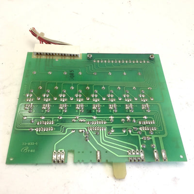 Used Barber Colman A-11008-2 AC Input Board Card, Voltage: 120VAC, 33-832-1 BT-4-1