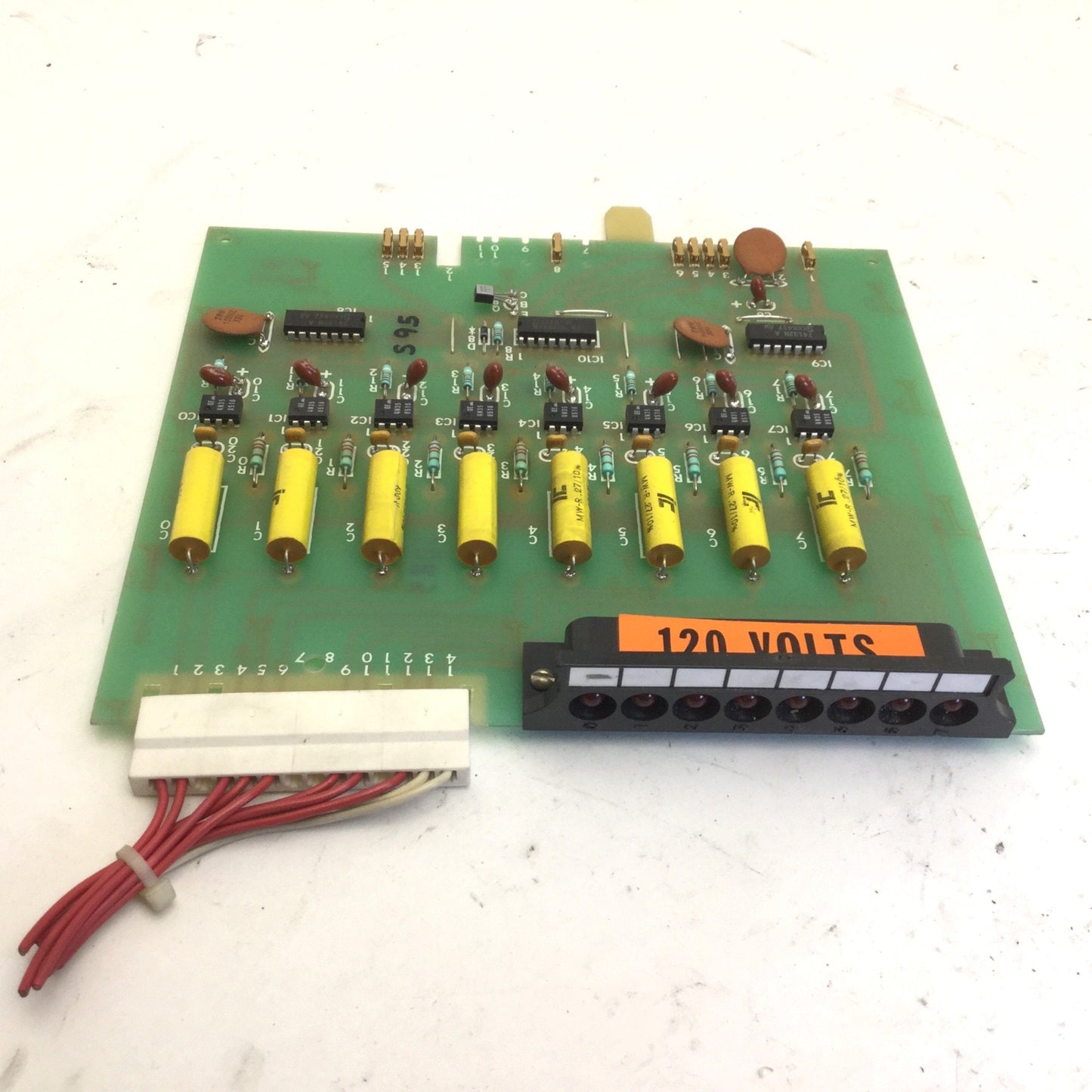 Used Barber Colman A-11008-2 AC Input Board Card, Voltage: 120VAC, 33-832-1 BT-4-1