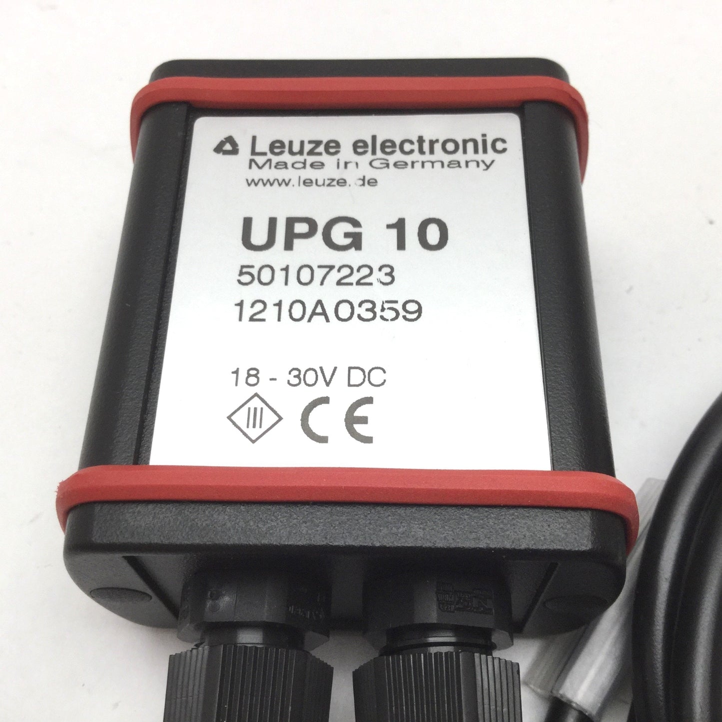 New Other Leuze Electronic UPG 10 Configuration Adapter, Power: 18-30VDC, RS-232 Female