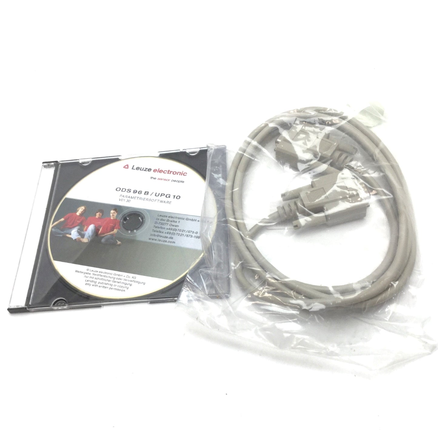 New Other Leuze Electronic UPG 10 Configuration Adapter, Power: 18-30VDC, RS-232 Female