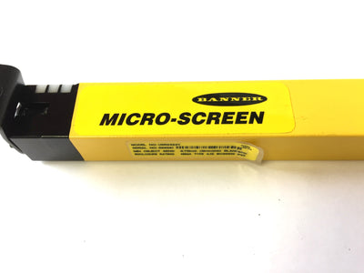 For Parts Banner USR2424Y Micro-Screen Safety Light Curtain Receiver 24" Length *For Parts