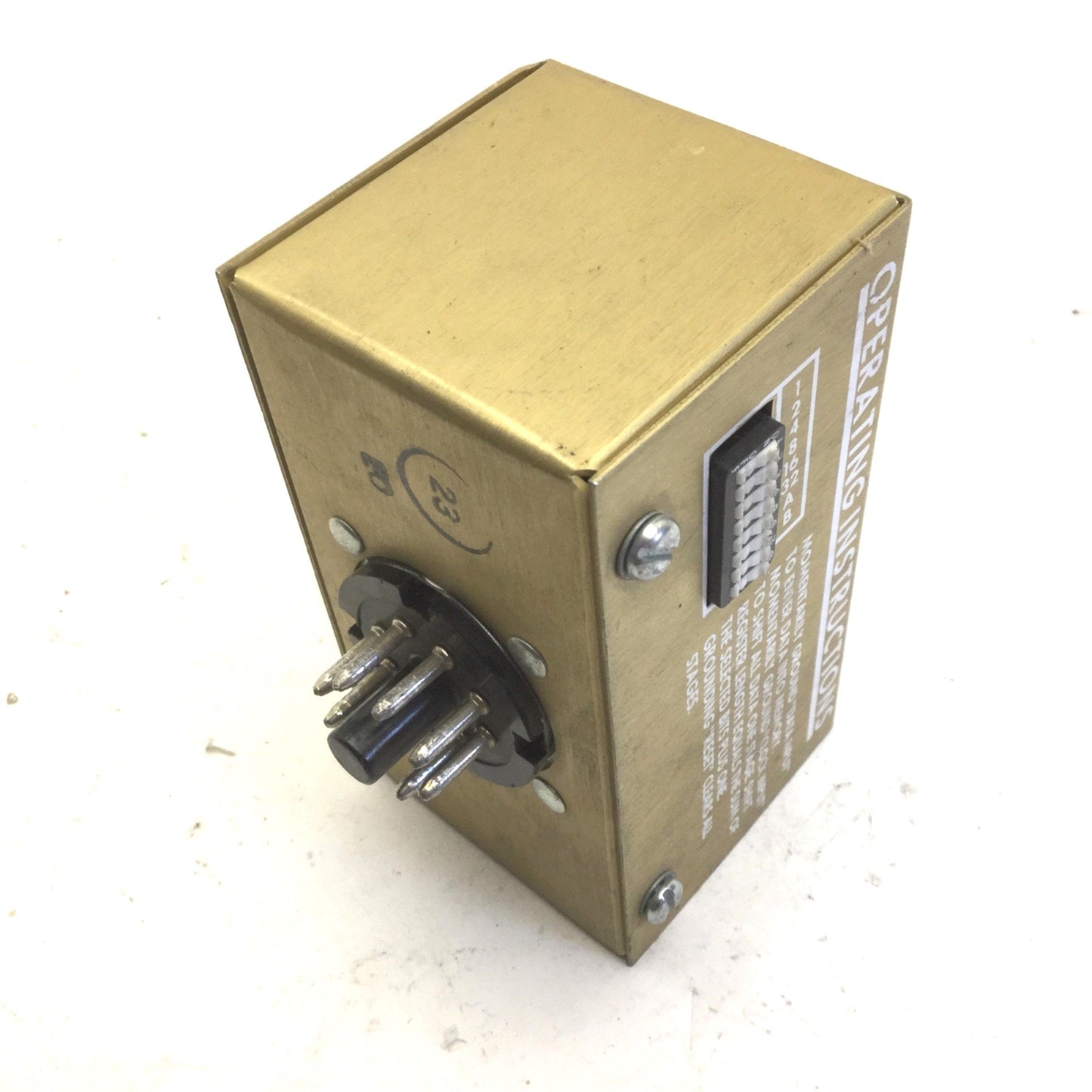 Used Banner SR-64P Electronic Shift Register Logic Module, 9-16VAC/12-20VDC