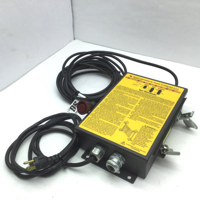 Used STI LCC-FB-AC1-U Light Curtain Controller, Voltage: 115VAC 50/60HZ 30VA, NEMA 13