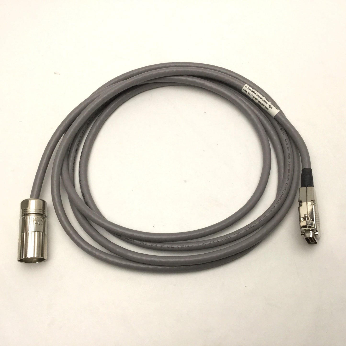 Used APC CAA00617-001-010 Parker PS Servo Motor Encoder To GeoBrick Drive Cable 10FT