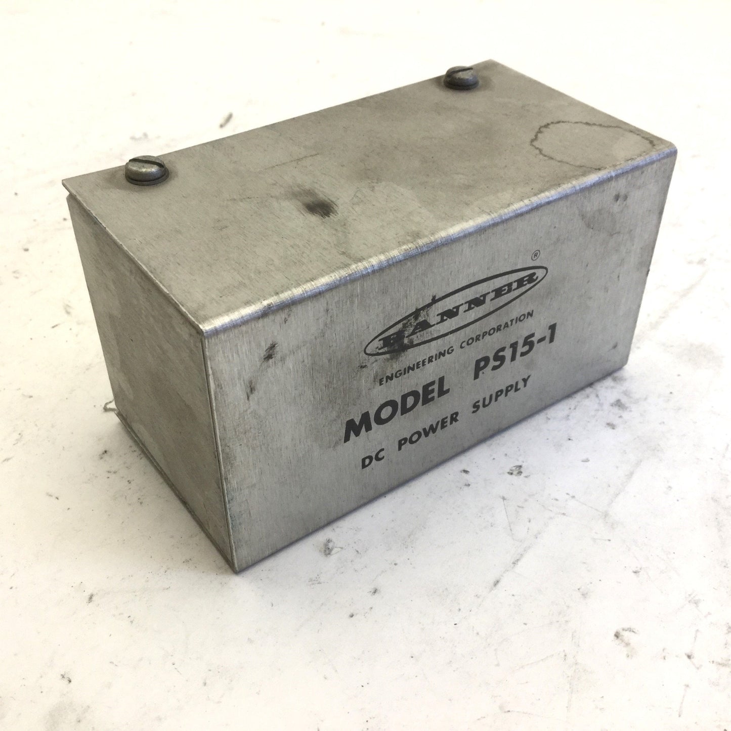 Used Banner PS15-1 Photoelectric DC Power Supply Module, Input: 9-16VAC, 8-PIN