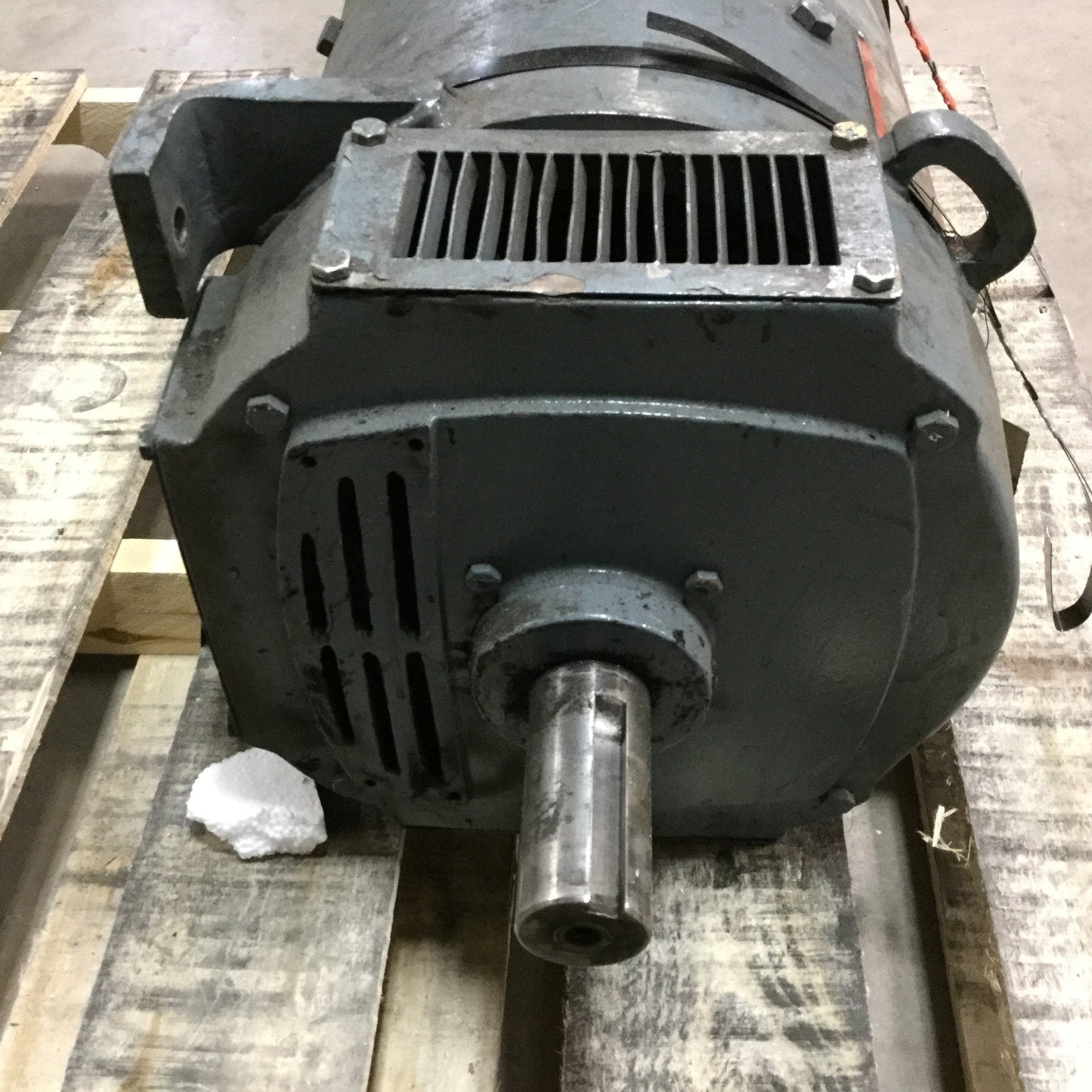 Used GE CD228AT KINAMATIC DC Shunt Motor 30HP 500VDC 1750/2300RPM, Field 300/150VDC
