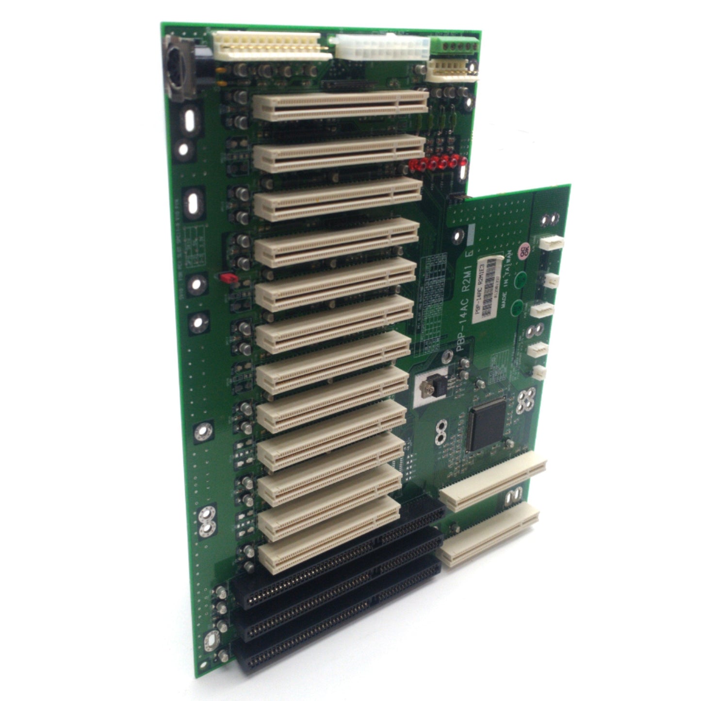 Used Portwell PBP-14AC Computer Backplane, AT/ATX, 2x PICMG 1.0, 1x ISA, 12x PCI