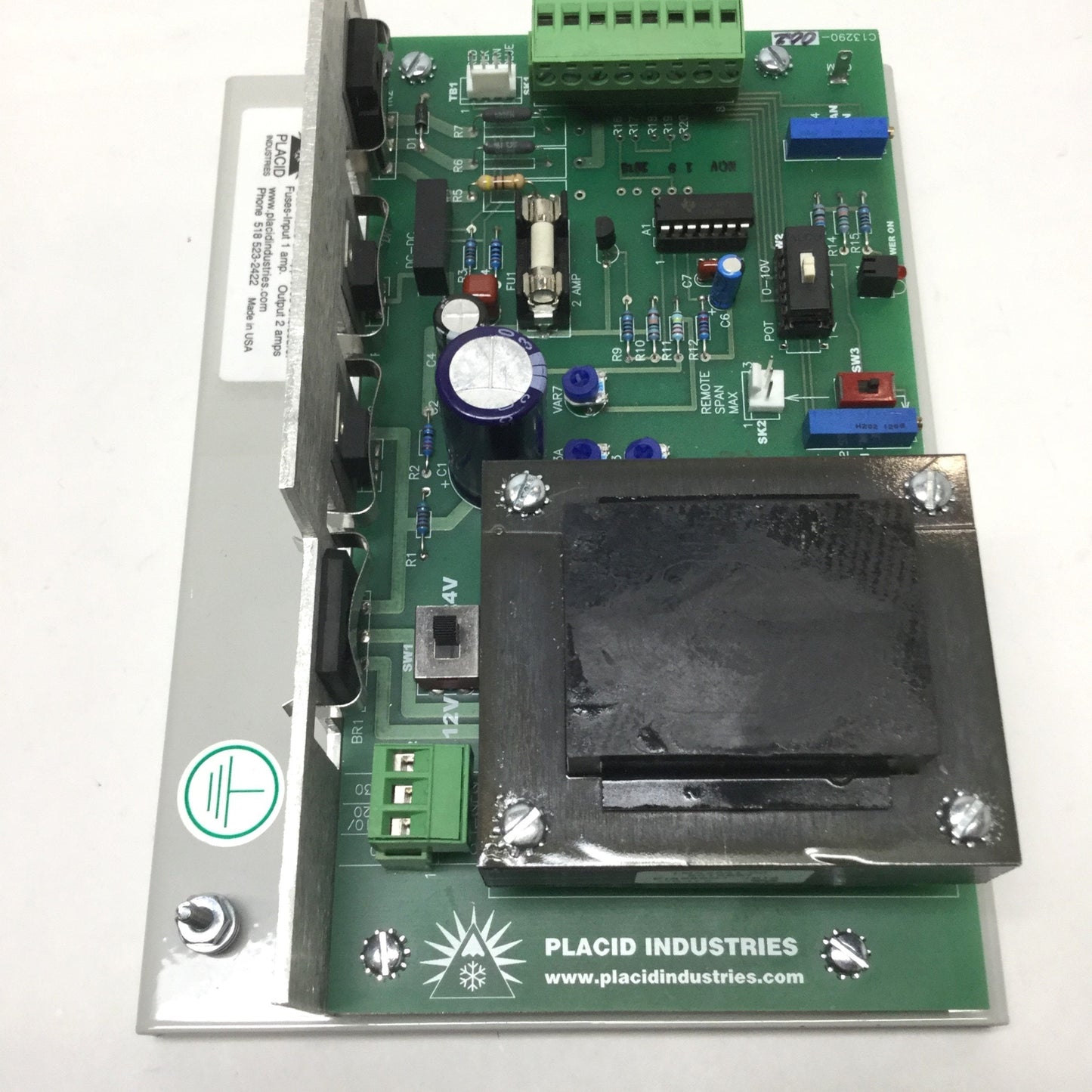 For parts or not working Placid PS-24-2 Constant Current Power Supply 220VAC IN, 0-24VDC/0.75A OUT *PARTS