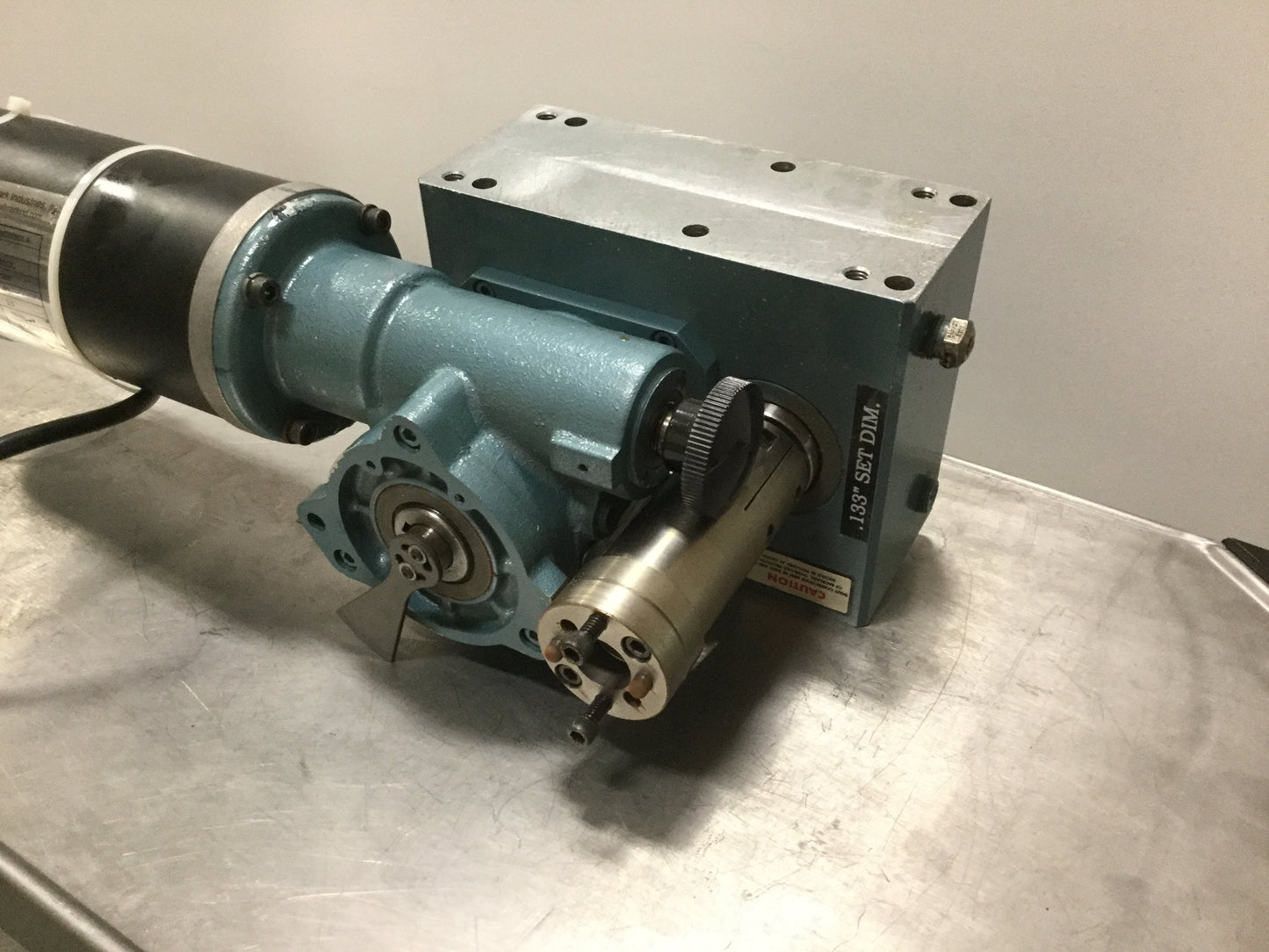 Used Camco 250PH20-330 Rotary Indexer, Motor & Worm Gear, 1/3 HP, 20:1, 90VDC