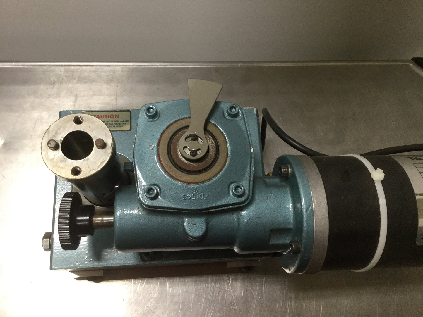 Used Camco 250PH20-330 Rotary Indexer Motor & Worm Gear 1/3 HP 20:1 90VDC