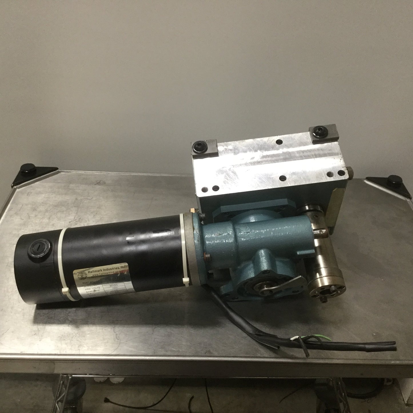 Used Camco 250PH20-330 Rotary Indexer, Motor & Worm Gear, 1/3 HP, 20:1 90VDC