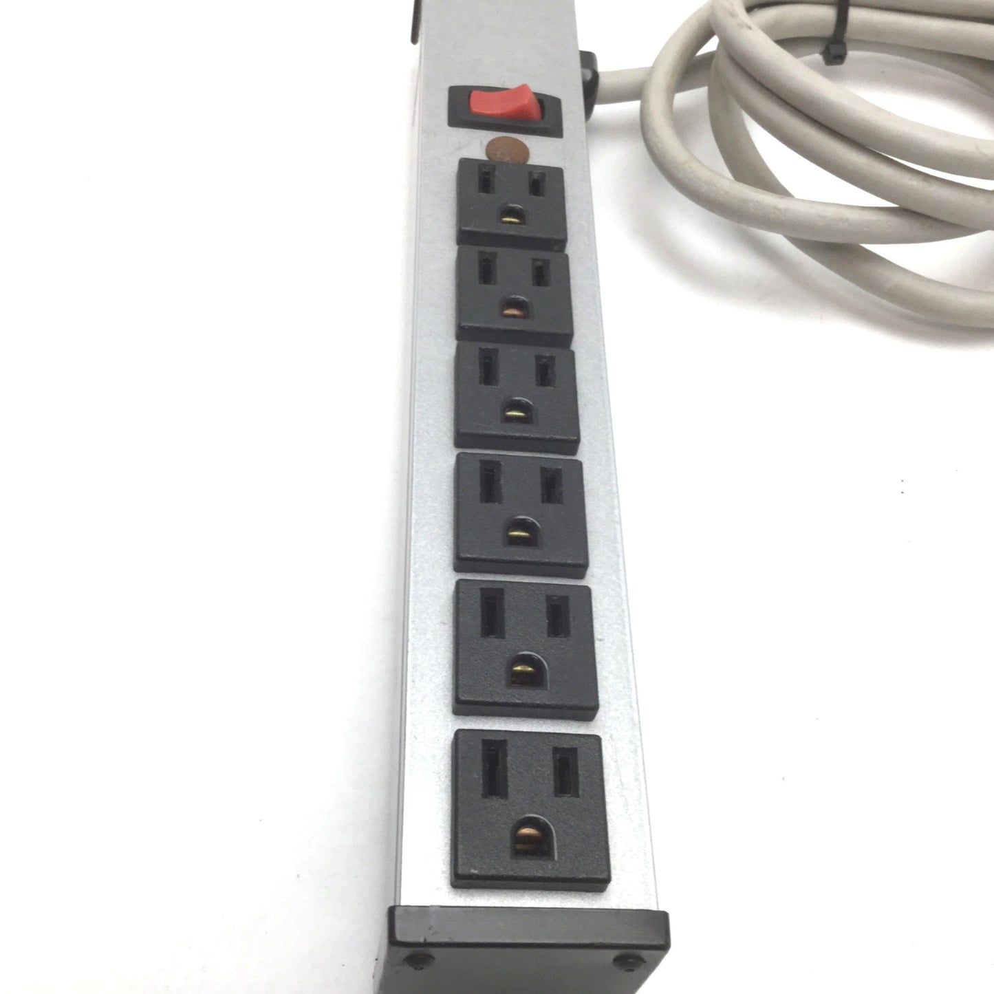 Used Brooks UL207BD Surge Protector Power Strip, 6-Outlets, Rating: 125V 60Hz 15A