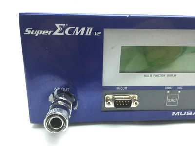 For parts or not working Musashi Super Sigma E CMII V2 Fine Point Dispenser Out: 5-200 kPa *Parts