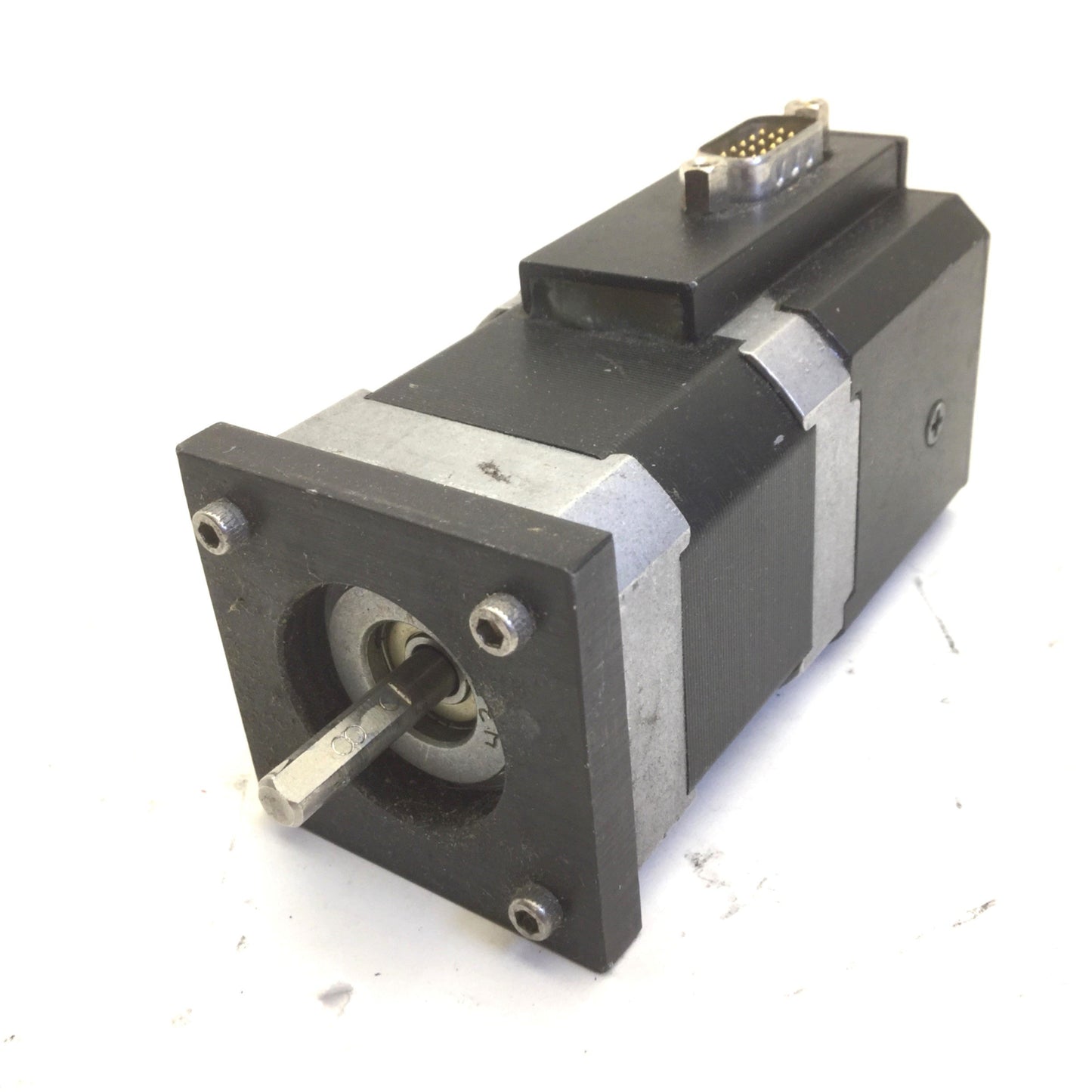 Used Quicksilver SIlverMax QCI-17H-3-E-01 Servo Motor, 48VDC, 4A, Nema 17, 15-PIN