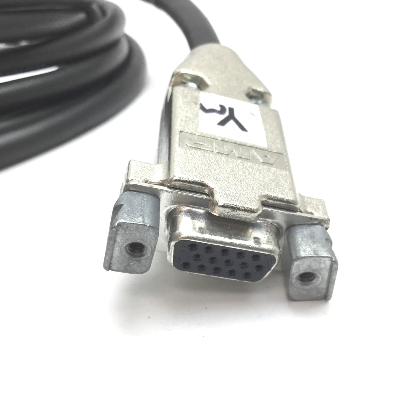 Used Renishaw 1144275C Rev O Encoder Cable, 15-Pin Male to Female, Length: 3 Meters