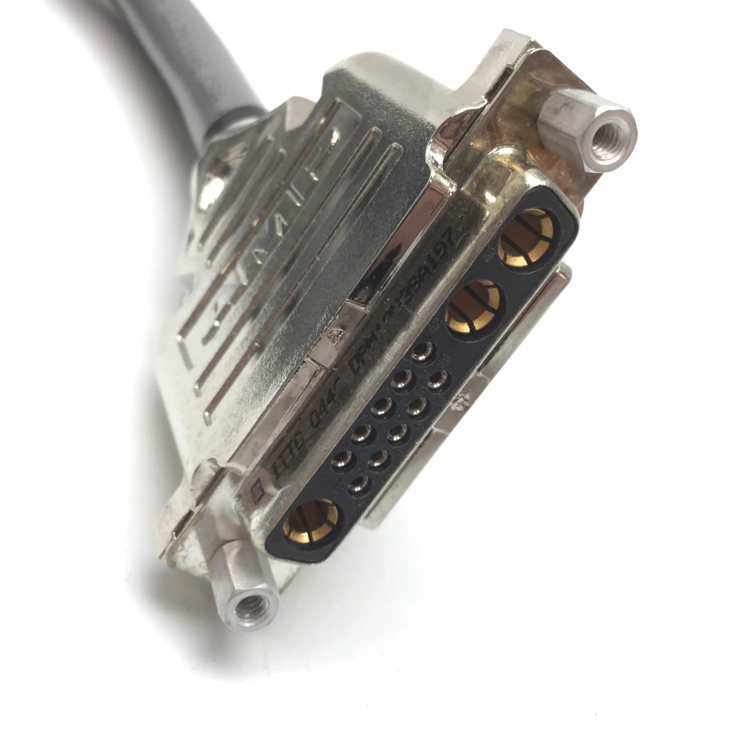 Used Danaher 31-0261 Servo / Linear Motor Cable, 13-Pin Male to Female, Length: 3m