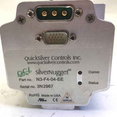 Used Quicksilver N3-F4-04-EE SilverNugget Servo Controller/Driver *Broken Mount*