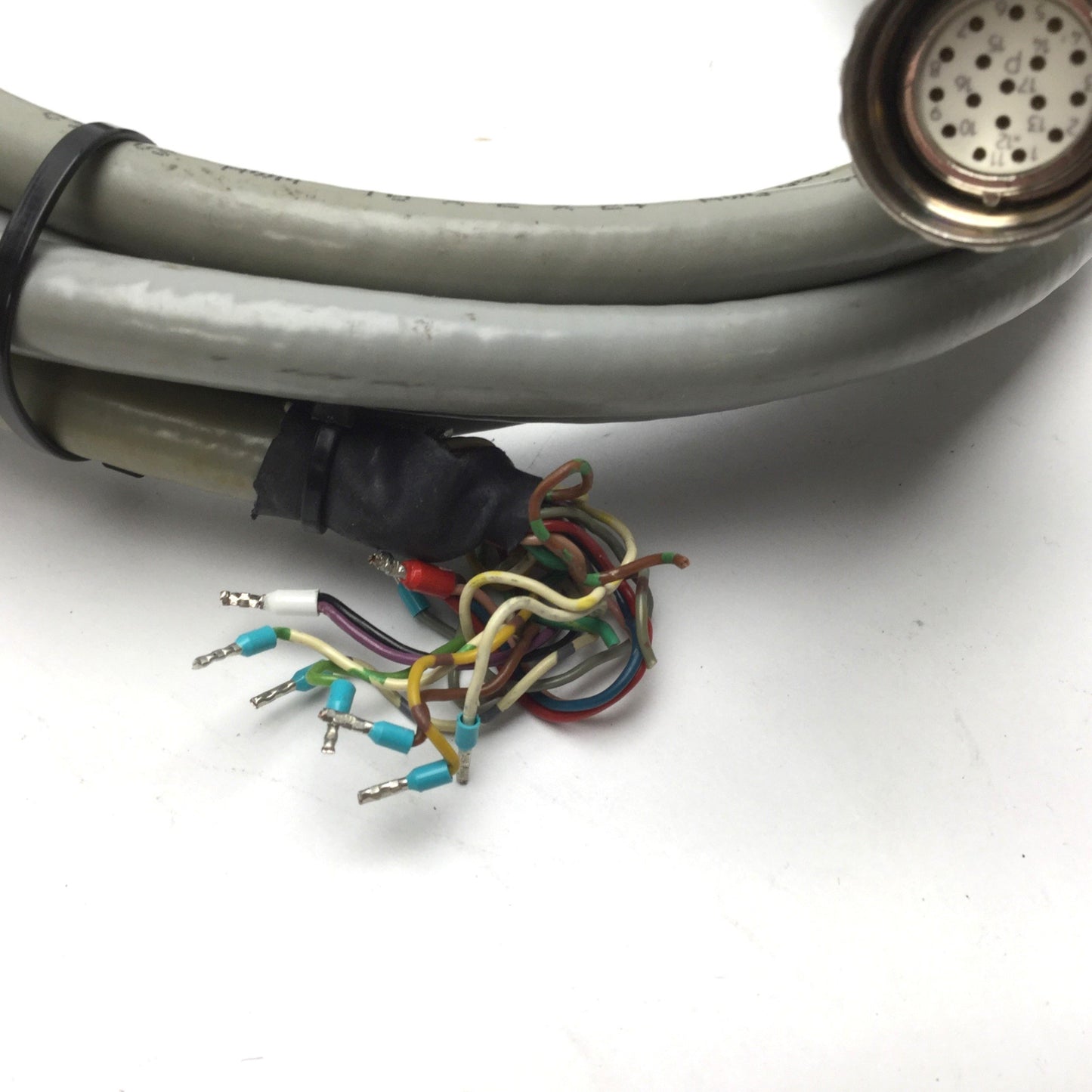 Used Parker 71-025011-15 Rev A. PS Continuous Flex Encoder Feedback Cable 13FT